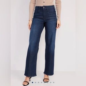 Old Navy Wow High Rise Wide Leg Jeans